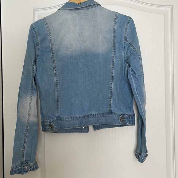 Tristan women's embellished denim jacket size L absolutely gorgeous - Picture 5 of 6